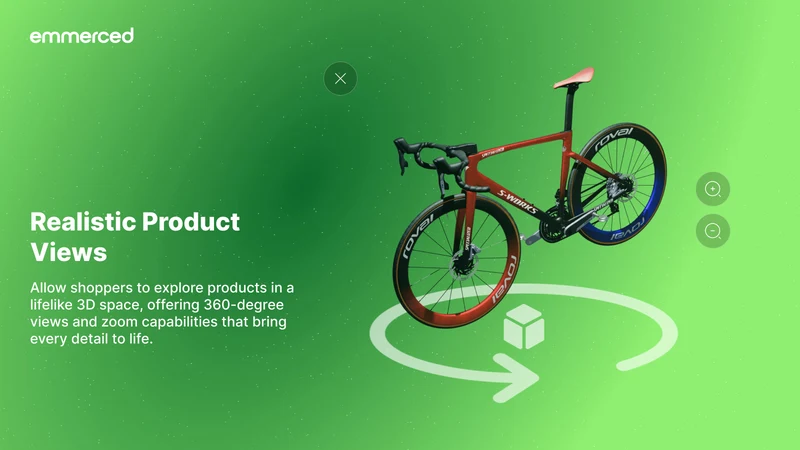 Emmerced: 3D Store & AI Chat