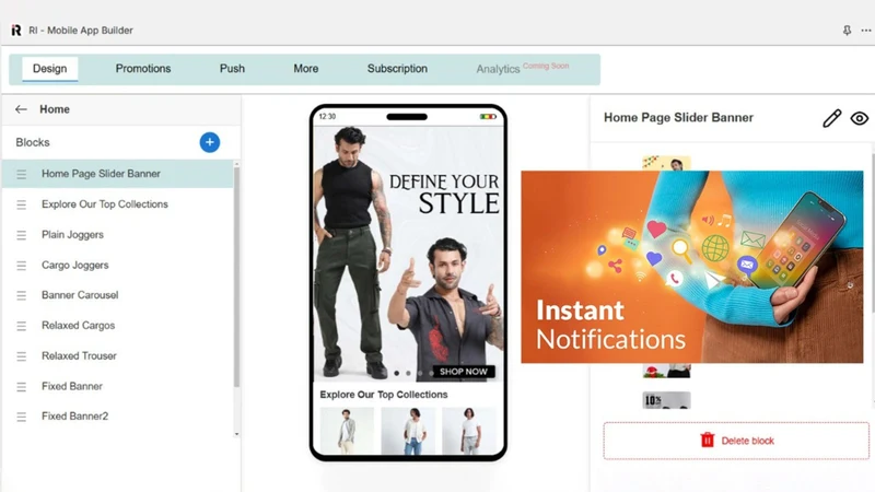 RI Mobile App Builder