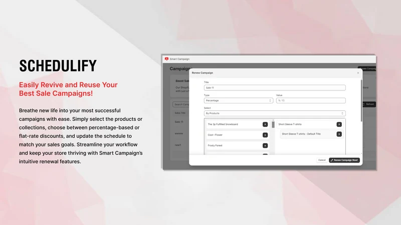 Schedulify ‑ Automate sales