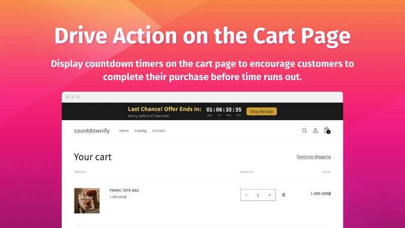 Countdownify: Sales Timer