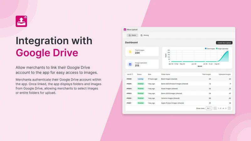 Mave Upload ‑ Bulk Image