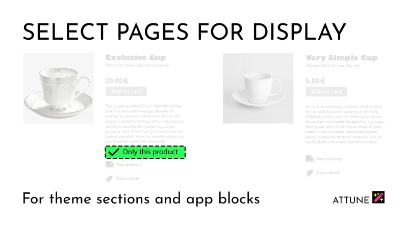Theme Sections Builder & Rules