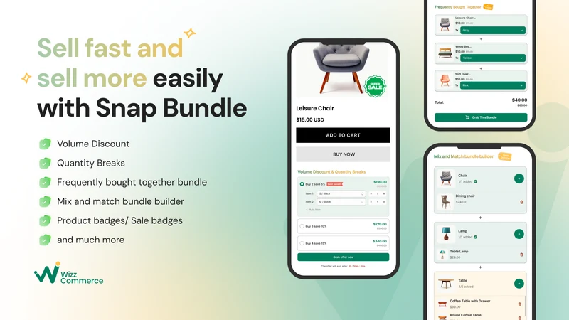 Snap Bundles Volume Discounts