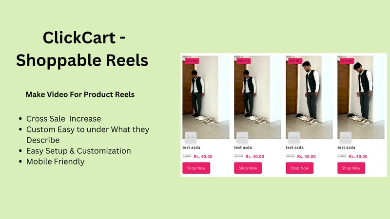 ZynClick ‑ Shoppable Reels