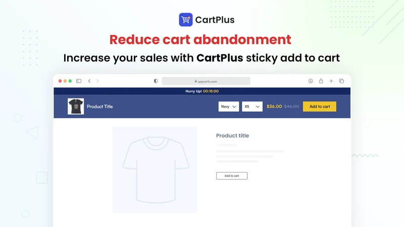 CartPlus ‑ Sticky Add to Cart