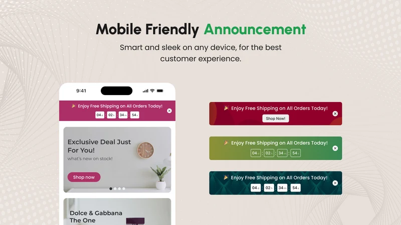 Anuncify: Announcement Bar