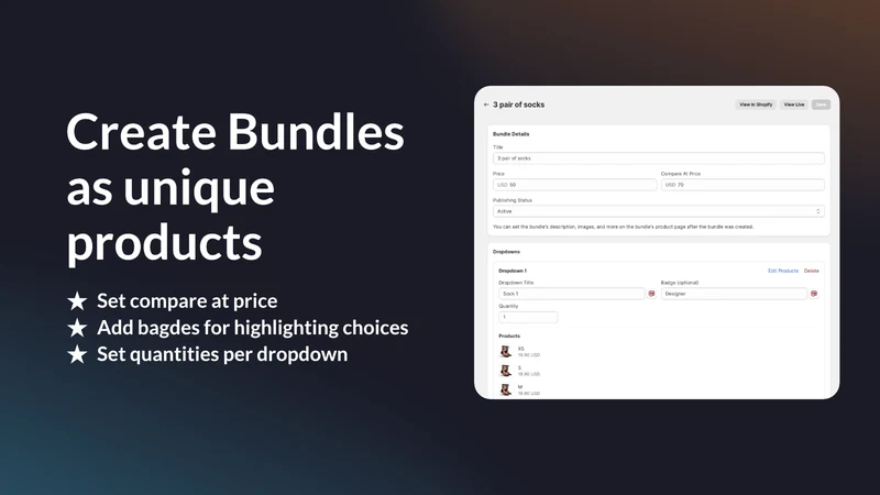 EliteBundles Mix & Match