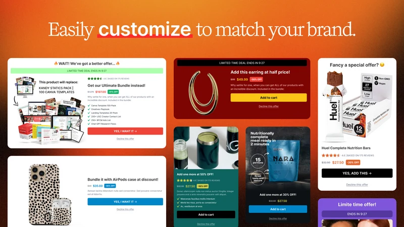 Kaching Upsell & Email Popup
