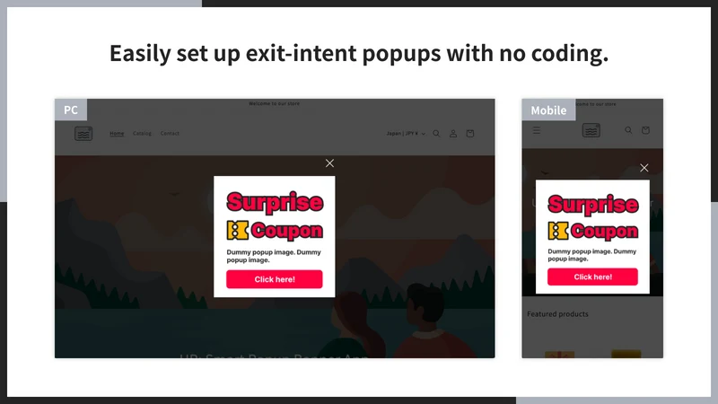 UR: Smart Popup Banner App