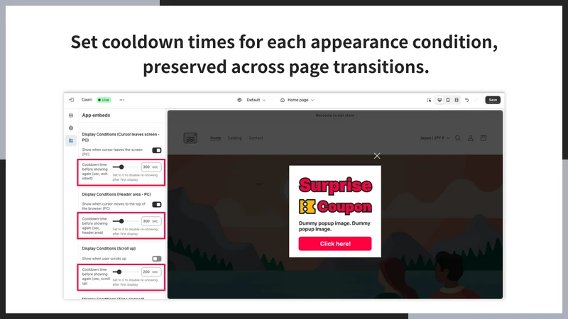 UR: Smart Popup Banner App