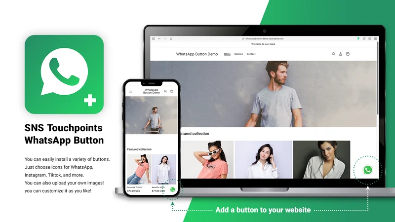 Obakec ‑ WhatsApp Button