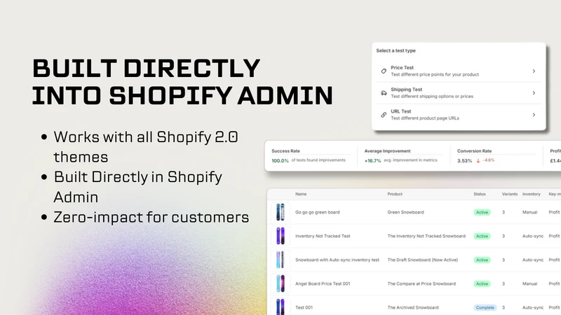 SplitSmart: A/B Testing & CRO