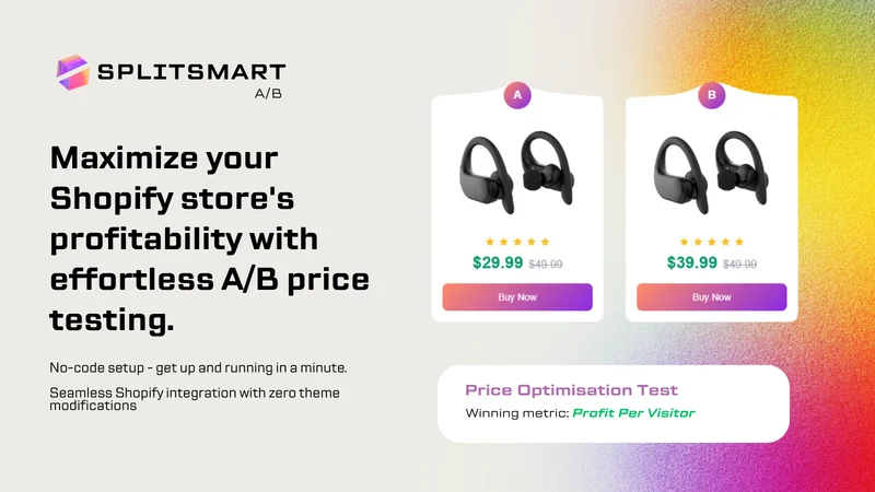 SplitSmart: A/B Testing & CRO