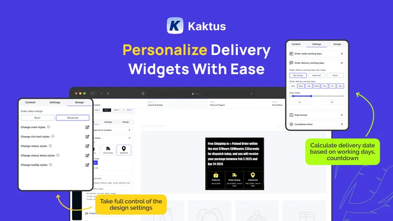 K: Estimated Delivery Date+ETA