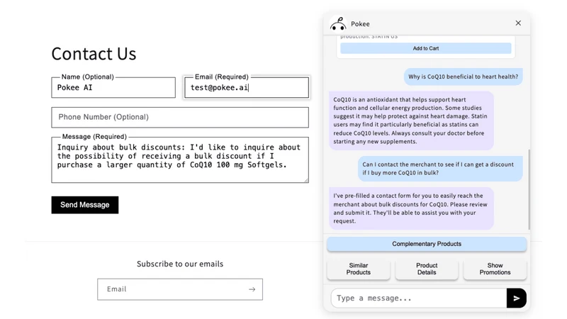 Pokee AI Sales Agent