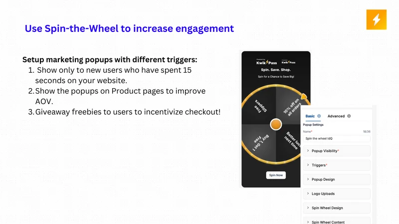 KwikPass: OTP‑login & Popups