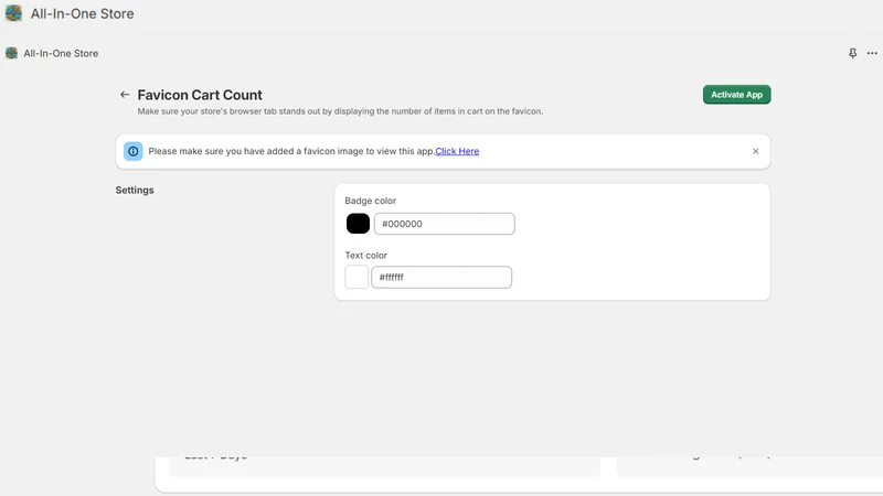 QuickStarter: All‑in‑One store