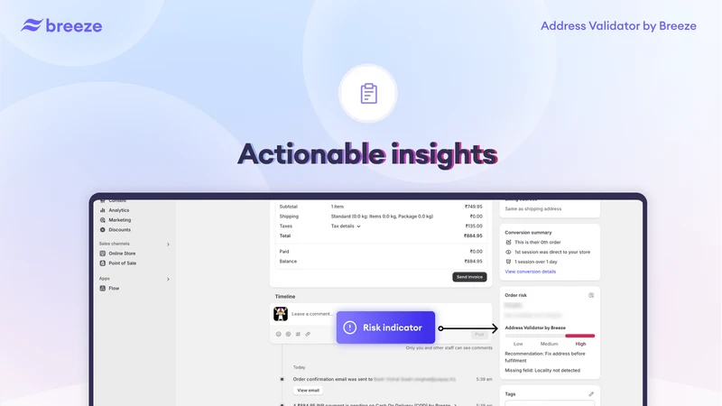 Breeze.in ‑ Address Validator