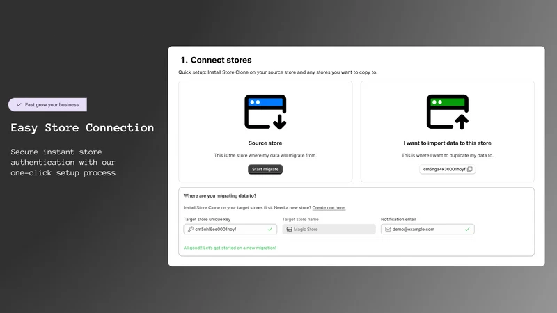 Store Clone ‑ Easy Migration