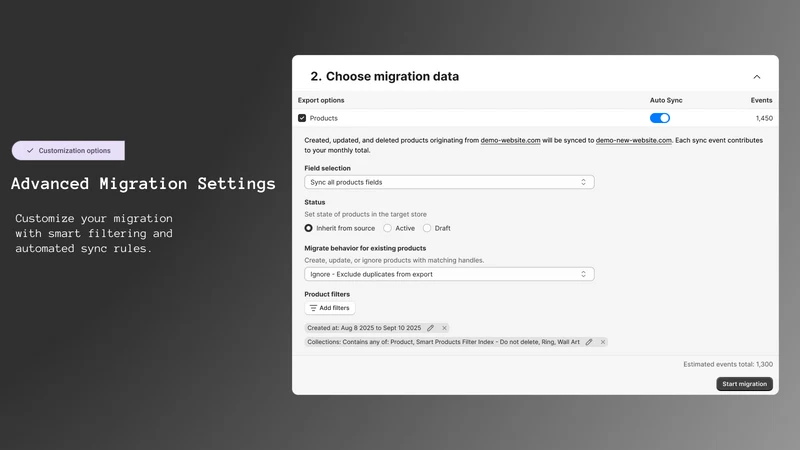 Store Clone ‑ Easy Migration
