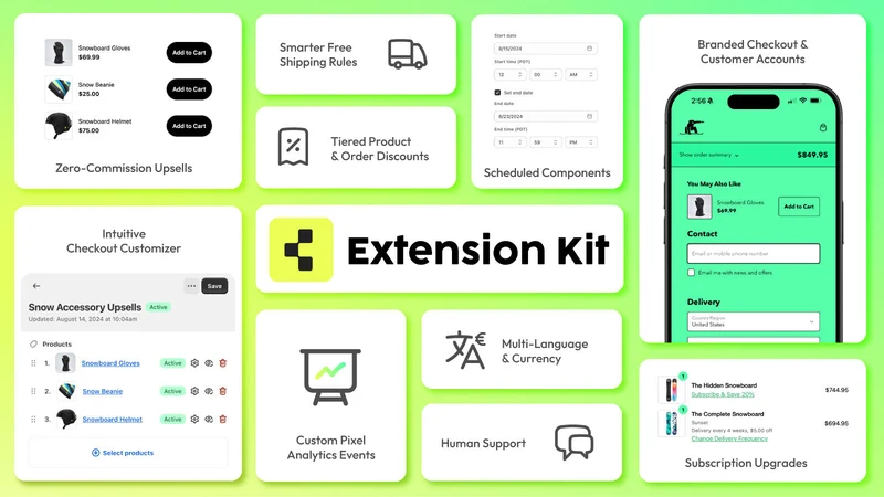 ExtensionKit ‑ Custom Checkout