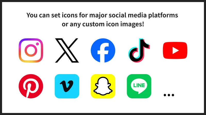UR: Smart Sticky SNS Icon