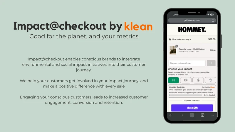 Impact@checkout