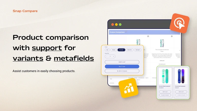 Snap Compare: Compare Products