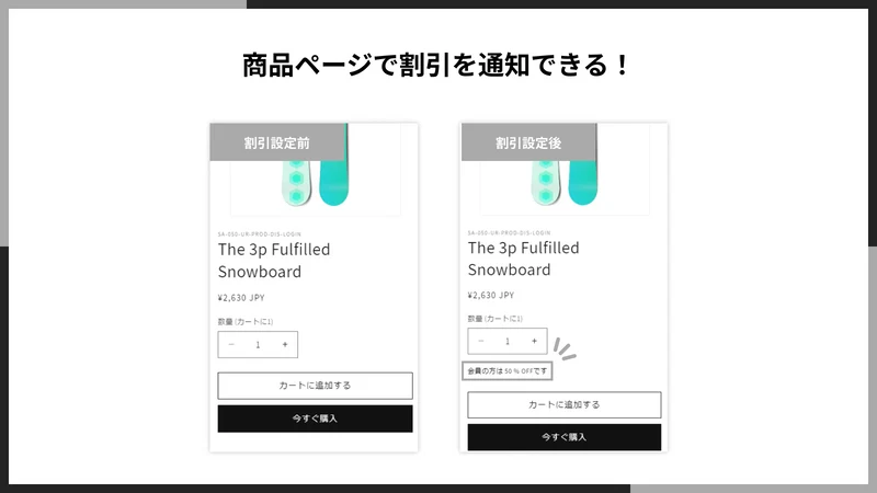 UR: Register Product Discount