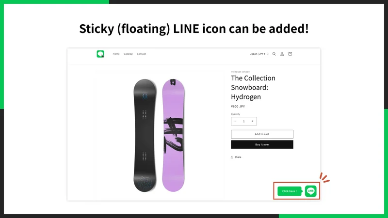 UR: Smart Sticky LINE Icon
