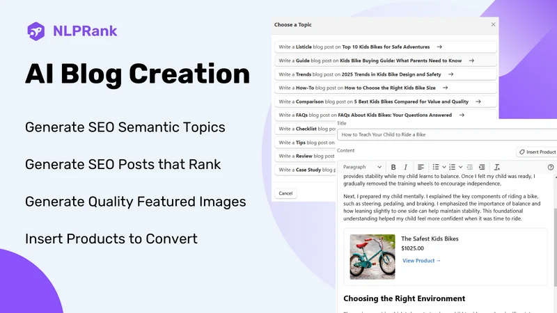 NLPRank: AI SEO Blog Post