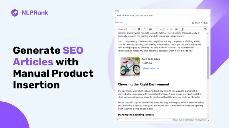 NLPRank: AI SEO Blog Post