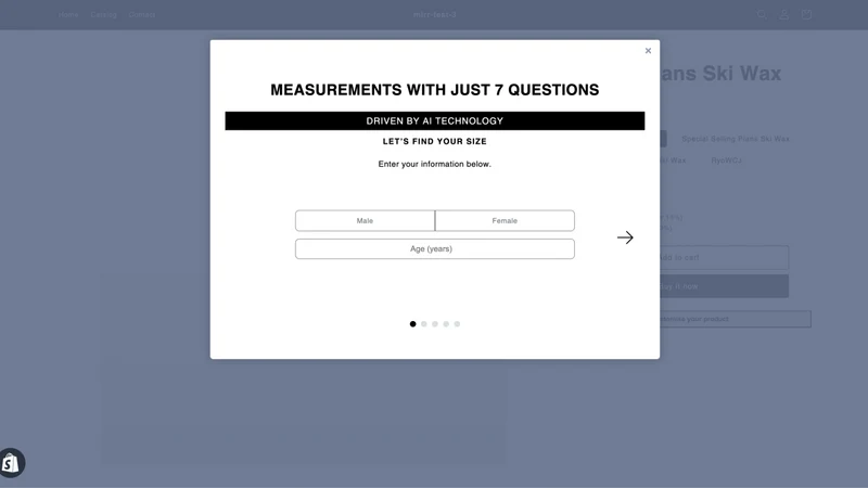 Mirrorsize QuickMeasure