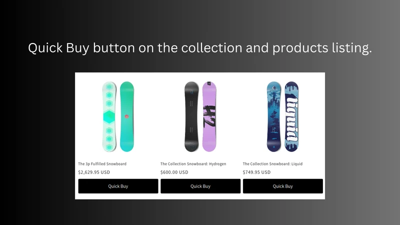 QkBuy: Quick Buy Now Button