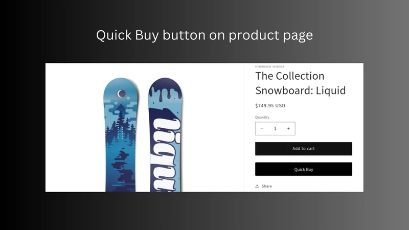 QkBuy: Quick Buy Now Button