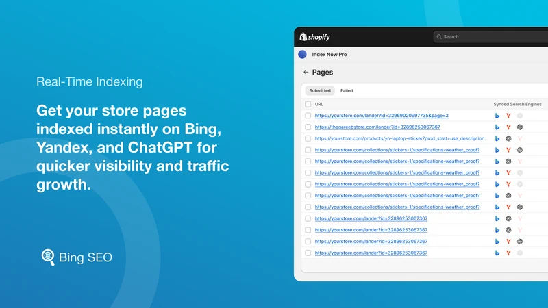 Bing SEO: IndexNow for Bing