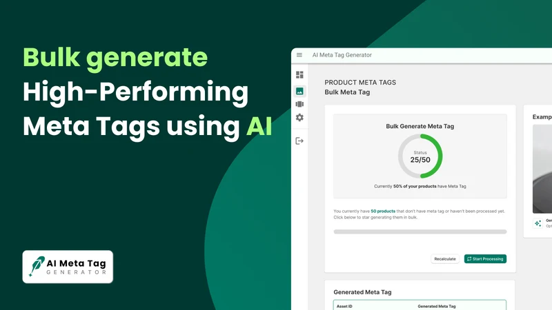 SEO HERO AI Meta Tag Generator