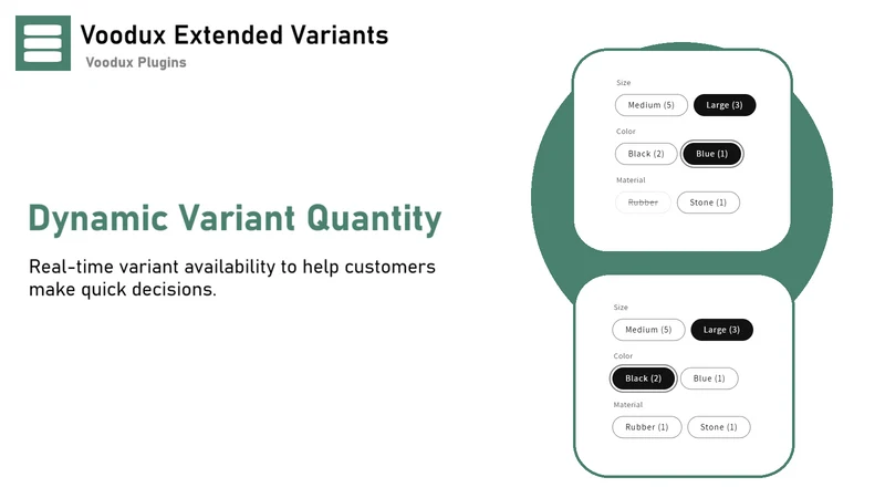 Voodux Extended Variants