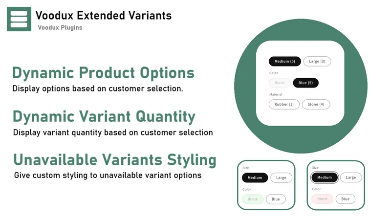 Voodux Extended Variants