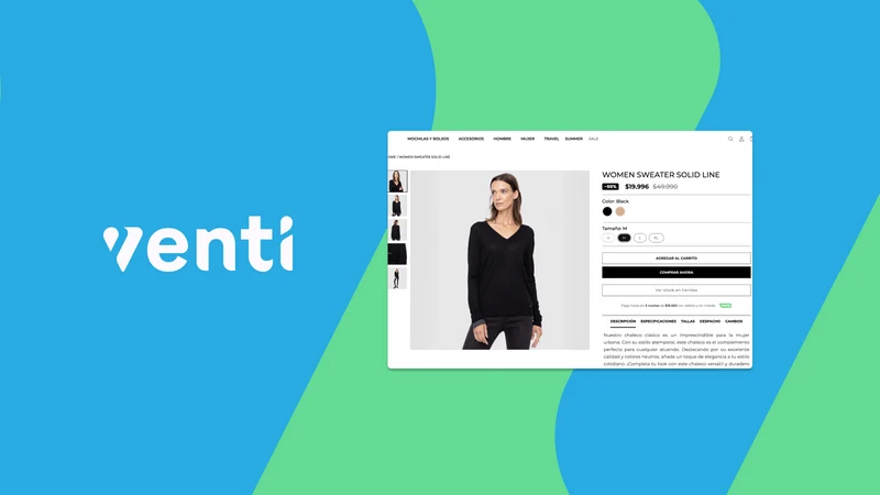 Venti Widget de Producto