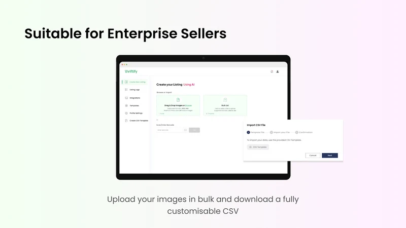 Thriftify: AI Listing