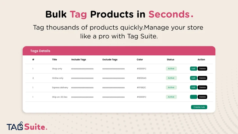 Tag Suite