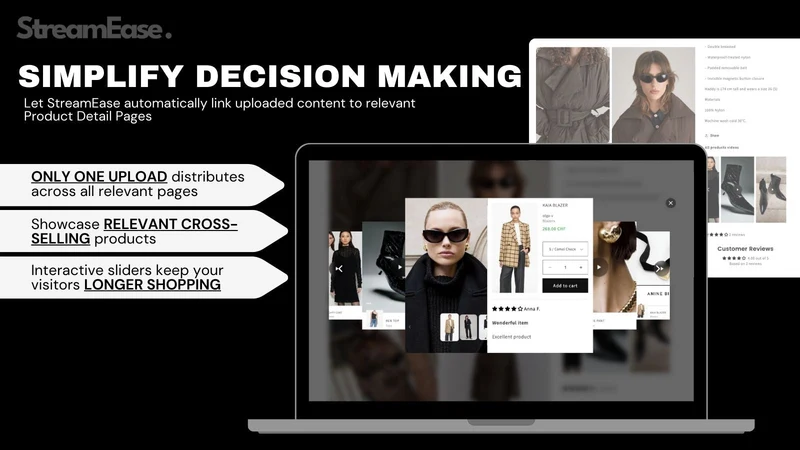 StreamEase ‑ Shoppable videos