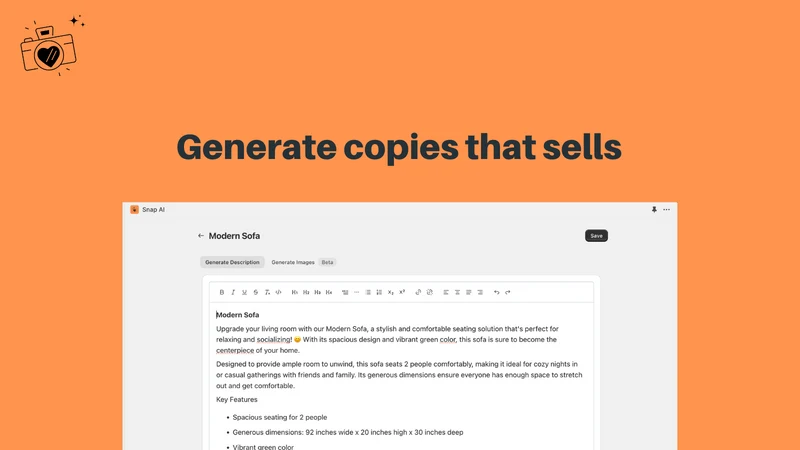 Muse: AI Descriptions & Images