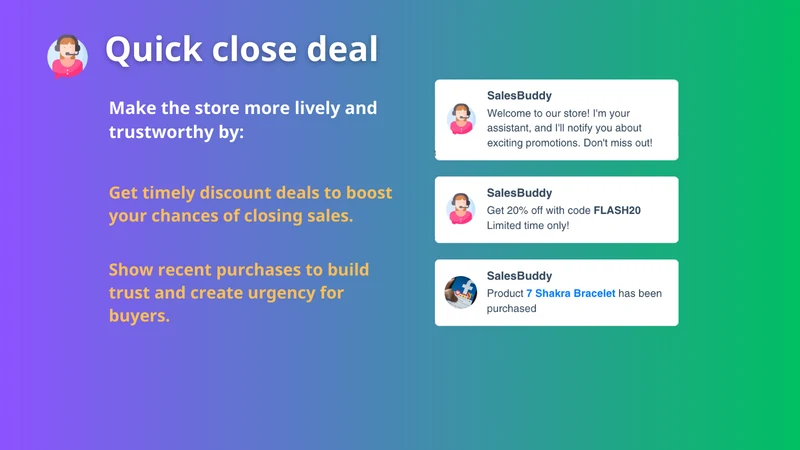 SalesBuddy: Close deals faster