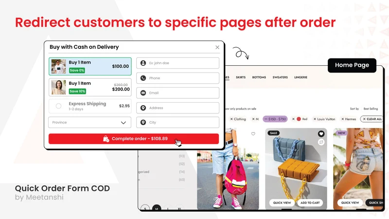 MIT Quick Order Form COD