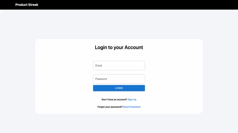 ProductStreak