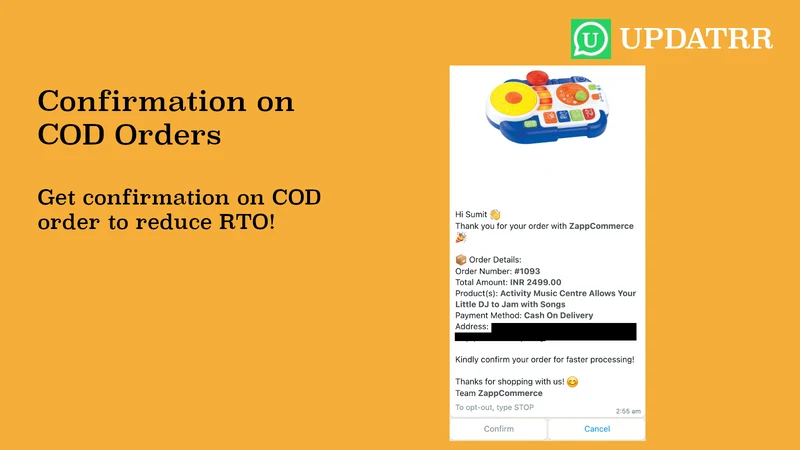 Updatrr WhatsApp AI Automation