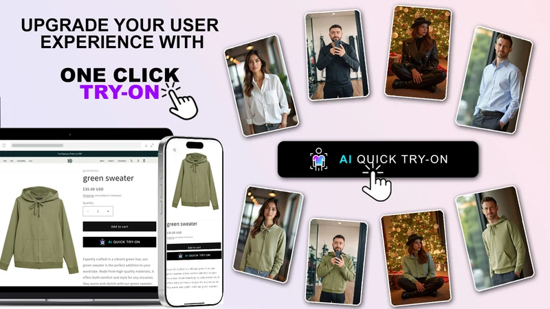 Dressapp One‑Click Try‑Ons