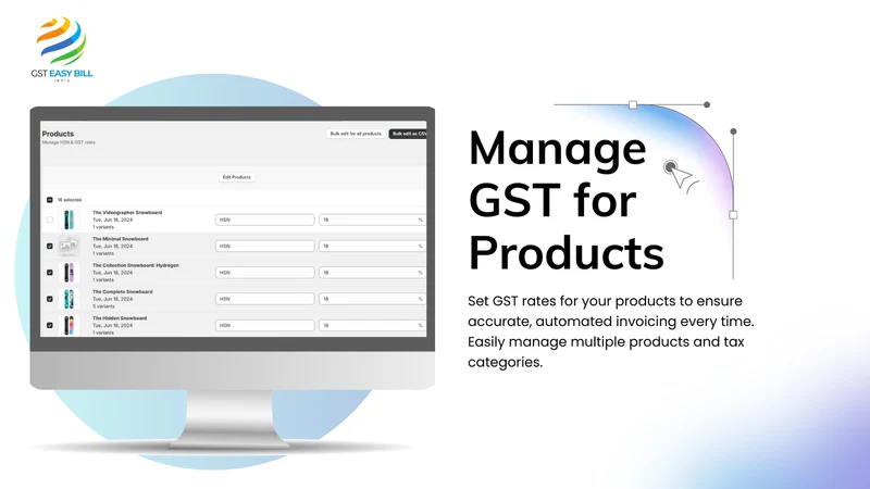 GST Easy Bill India